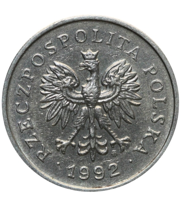 1 złoty, 1992, stan 2