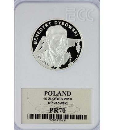 10 zł, Benedykt Dybowski - Polscy Podróżnicy i Badacze, GCN PR70