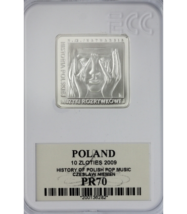 10 zł, Czesław Niemen (kwadrat), GCN PR70