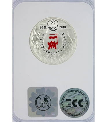 10 zł, Polski sierpień 1980, GCN PR70