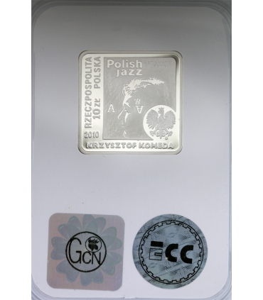 10 zł, Krzysztof Komeda kwadrat - GCN PR70