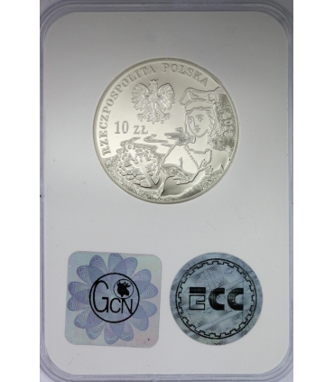 10 zł, 150-lecie Powstania Styczniowego,  2013, GCN PR70