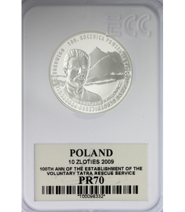 10 zł, 100. rocznica powstania TOPR, GCN PR70