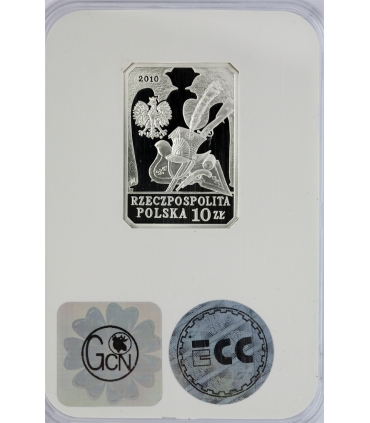 10 zł, Szwoleżer Gwardii Cesarza Napoleona I, GCN PR70