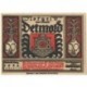 50 Pf banknot zastępczy miasto Detmold 1921