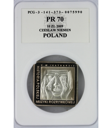10 zł, Czesław Niemen (kwadrat), GCN PR70