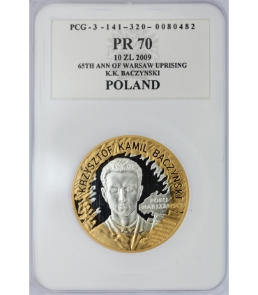 10 zł, Krzysztof Kamil Baczyński, PCG PR70