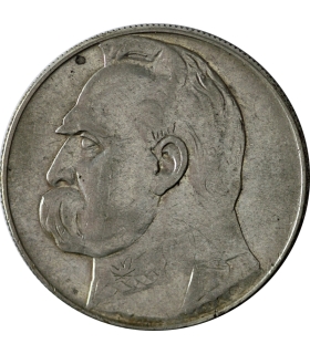 10 zł Józef Piłsudski 1935, stan 3