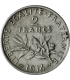 Francja, 2 franki, 1914, Srebro