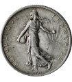 Francja, 2 franki, 1914, Srebro