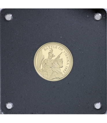 5 dolarów, Niue, Battle of Vienna 1683 – 2023, złoto 999 Au, 3,11g, etui, certyfikat