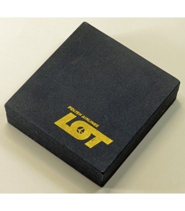 Medal PLL LOT – Władysław Sikorski, brąz, etui LOT, relief