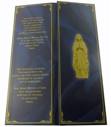 Zestaw medalowy „Ave Maria” – 6 pozłacanych medali 50 mm, kapsuły, etui, 2015