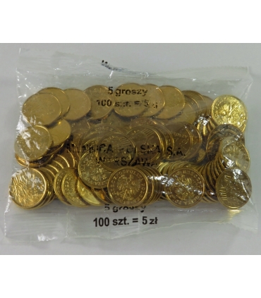 5 groszy 2013, woreczek menniczy