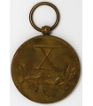 Medal za Długoletnią Służbę 10 lat – II RP, brąz, 1938