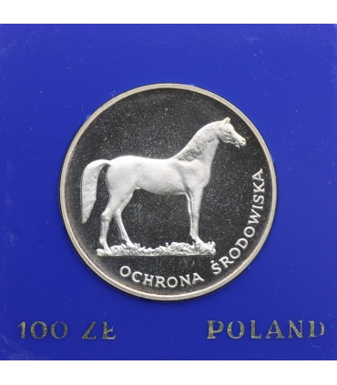 100 zł Koń Ochrona środowiska 1981