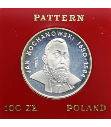 100 zł, Jan Kochanowski - próba, 1980