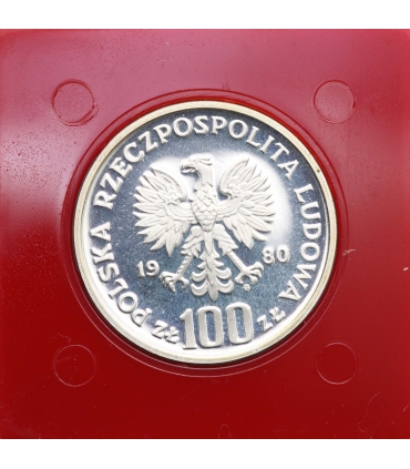 100 zł, Jan Kochanowski - próba, 1980