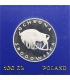 100 zł Żubr Ochrona środowiska 1977