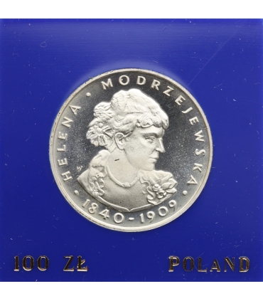 100 zł, Helena Modrzejewska 1975