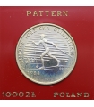 1000 zł, XV Zimowe Igrzyska Olimpijskie 1988 Calgary, próba