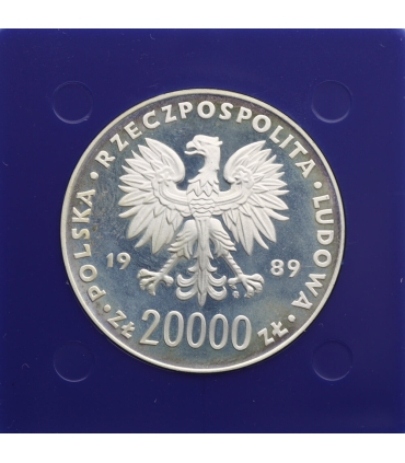 20000 zł 1989, XIV Mistrzostwa Świata w Piłce Nożnej - Włochy 1990