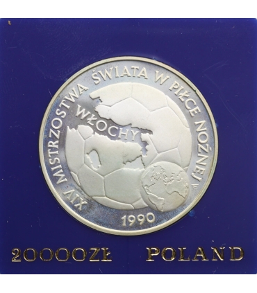 20000 zł 1989, XIV Mistrzostwa Świata w Piłce Nożnej - Włochy 1990