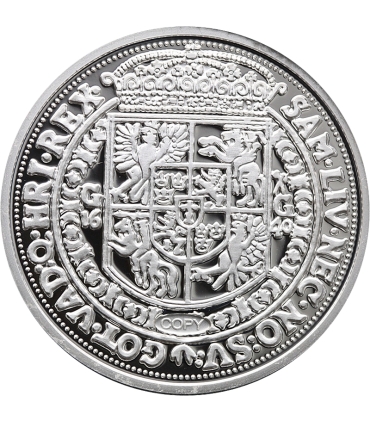Replika - talar koronny Władysław IV Waza, srebro Ag999, 15,5g