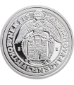 Replika talar Toruń 1632 (bezkrólewie), srebro Ag999, 15,5g