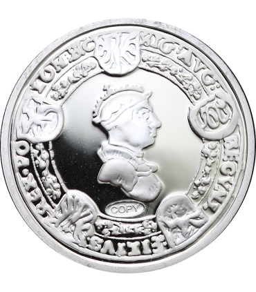 Replika talar Zygmunt I Stary 1533, srebro Ag999, 15,5g