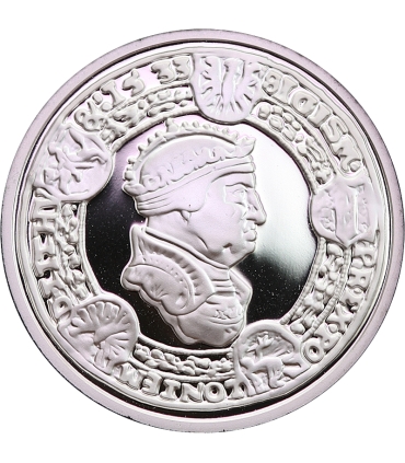 Replika talar Zygmunt I Stary 1533, srebro Ag999, 15,5g