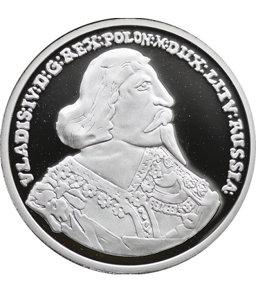 Replika talar Władysława IV Wazy, bez daty, Bydgoszcz, srebro Ag999, 15,5g