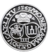 Replika czworak Zygmunta II Augusta 1565, Litwa, srebro Ag999, 15,5g