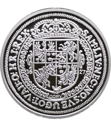 Replika talar Zygmunta III Wazy 1627, srebro Ag999, 15,5g
