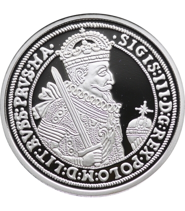 Replika talar Zygmunta III Wazy 1627, srebro Ag999, 15,5g