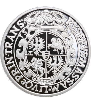 Replika talar koronny Stefana Batorego 1582, srebro Ag999, 15,5g