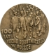 Medal Wielki Proletariat 1882–1982, 100 lat ruchu robotniczego w Polsce, brąz