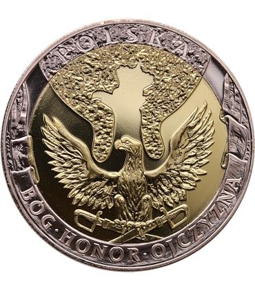 Medal Odzyskanie Niepodległości 11 Listopada 1918, platerowany