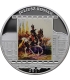 Medal Mazurek Dąbrowskiego 1797, Juliusz Kossak 2017, posrebrzany, 50 mm