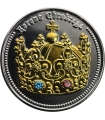 Medal Korona Bolesława Chrobrego, Europejskie korony, posrebrzany i złocony, 40 mm, certyfikat
