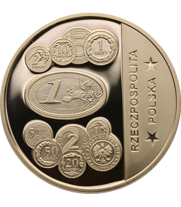 Medal Europa i Euro 2002, Kolekcja Euro, bimetal, 35 mm, certyfikat