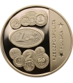 Medal Europa i Euro 2002, Kolekcja Euro, bimetal, 35 mm, certyfikat