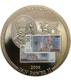 Medal Banknot Polska 50 zł Jan Paweł II 2006, 49 mm