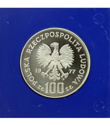 100 zł, Henryk Sienkiewicz, 1977 r. w klipie