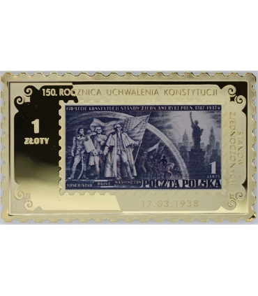 Zestaw 6 medali Najważniejsze polskie znaczki pocztowe