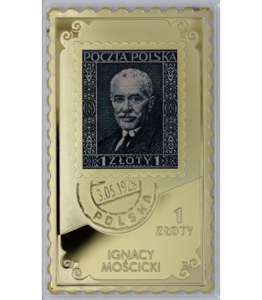 Zestaw 6 medali Najważniejsze polskie znaczki pocztowe