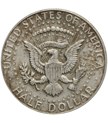 USA 1/2 dolara half dollar Kennedy 1964, stan 2, certyfikat