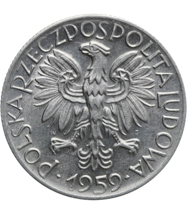 5 zł, Rybak, 1959, stan 2+
