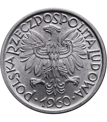 2 zł, Jagody, 1960, 1/1-, piękny zegarowy połysk