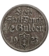 Wolne Miasto Gdańsk, 1/2 guldena 1923, stan 3